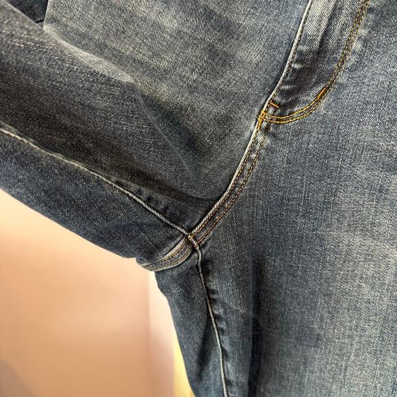 Judy Blue Huntington Denim High Rise Slim Fit Jeans Size 22W Shield Back Pocket - Picture 3 of 8